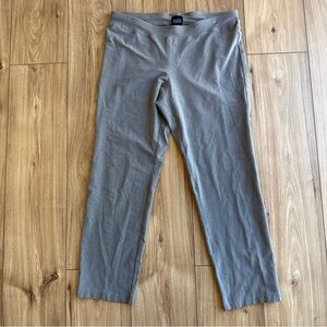 Eileen Fisher Pants Women’s M Washable Stretch Crepe Slim Ankle Pants Gray READ